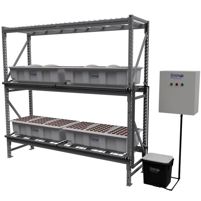 Current Culture HPA 420-site aeroponic propagator with rack