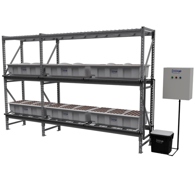 Current Culture HPA 630-site aeroponic propagator with rack