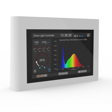 Mammoth Lighting White touchscreen Bluetooth LED controller
