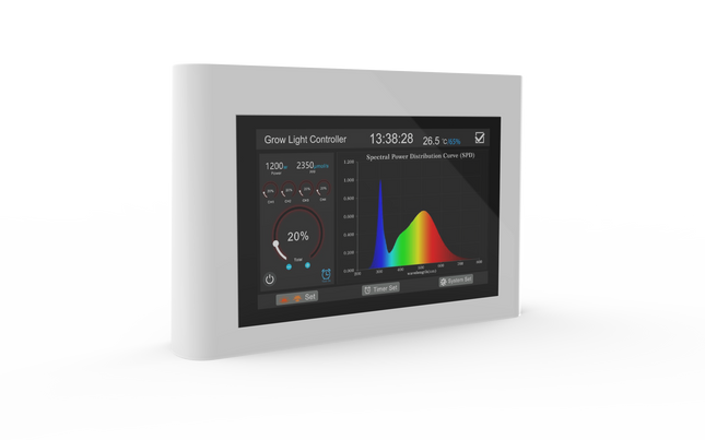 Mammoth Lighting White touchscreen Bluetooth LED controller