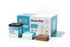 Kaya Coir 10 inch compressed coco coir grow pot