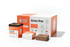 Kaya Coir 5 inch compressed coco coir grow pot