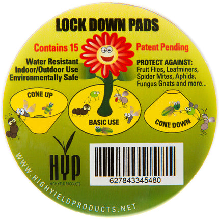 High Yield Lock Down Pad 5pack