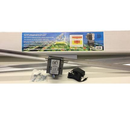 Light Rail 4.0 AdjustaDrive Light Mover Kit, Variable Speed Motor with 6'6" Rail