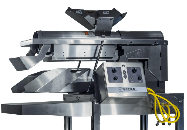 GreenBroz Model G precision batch grinder