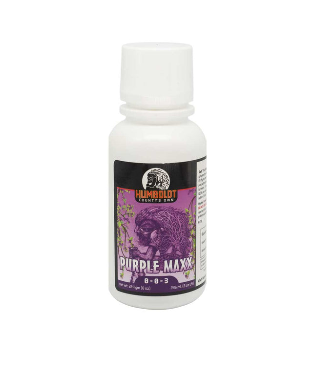 Humboldt County's Own Purple Maxx 8 oz bottle
