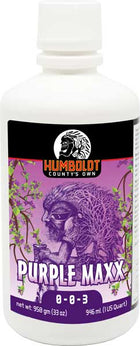 Humboldt County's Own Purple Maxx 1 quart bottle