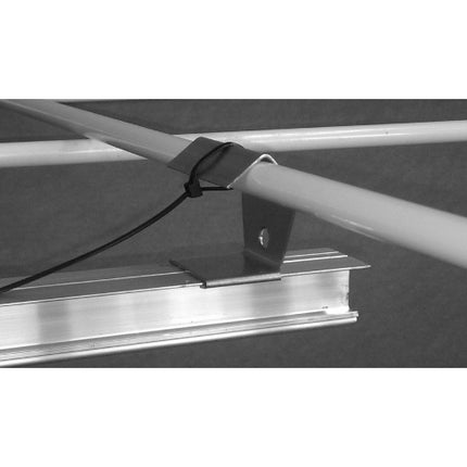 Light Rail Rail Hanger Brackets for Grow Tents and Greenhouses, 4-Pack