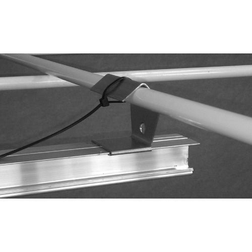 Light Rail Rail Hanger Brackets for Grow Tents and Greenhouses, 4-Pack
