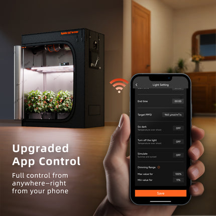 Spider Farmer SE4500 app control