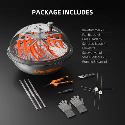Spider Farmer 16-inch bowl trimmer