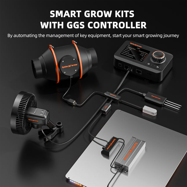 Spider Farmer SF4000 grow tent kit with GGS controller