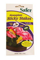 Safer Houseplant Sticky Stakes - pack of 7