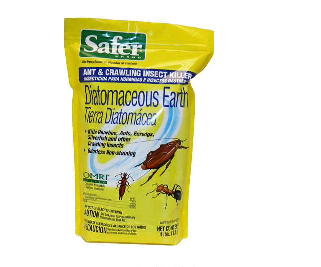 Safer Diatomaceous Earth Ant & Crawling Insect Killer - 4LB