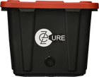 EZ Trim EZ Cure - 27 Gal. Red Tote with Holes