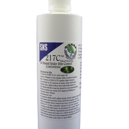 SNS 217C 16oz Mite Control Concentrate