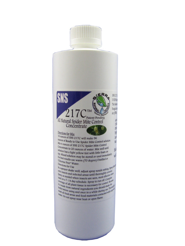 SNS 217C 16oz Mite Control Concentrate
