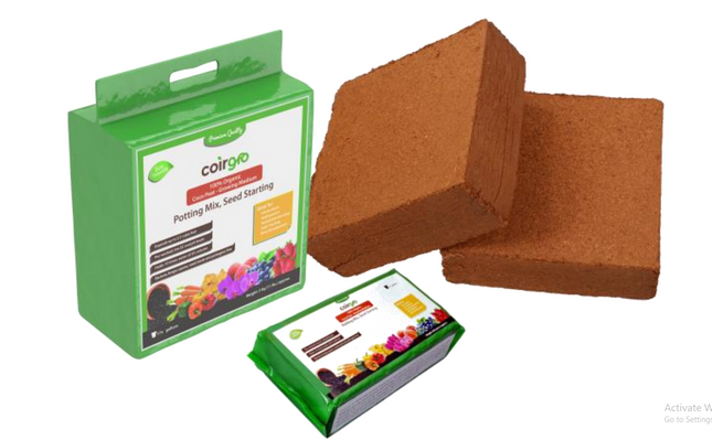 Coirgro 5 kg compressed coco coir block