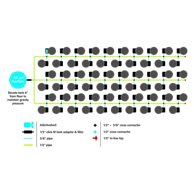 AutoPot GeoPot 60 System layout diagram
