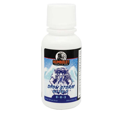 Humboldt County's Own Snow Storm Ultra 8 oz bottle