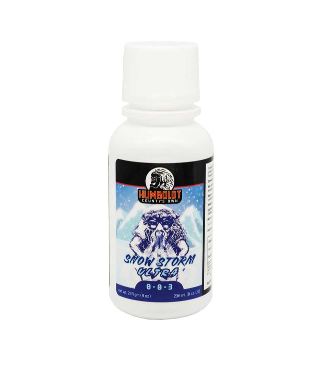 Humboldt County's Own Snow Storm Ultra 8 oz bottle