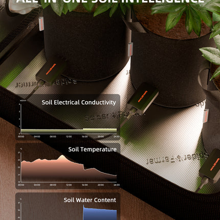 Spider Farmer soil sensor moisture, temperature and EC