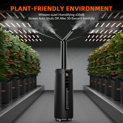 Spider Farmer 16L humidifier in a grow room