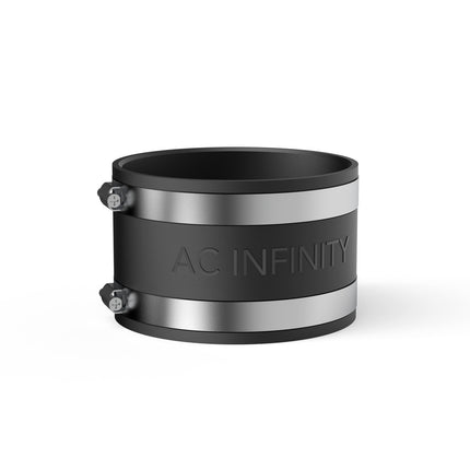 AC Infinity Noise Reduction Clamp duct coupler 4"
