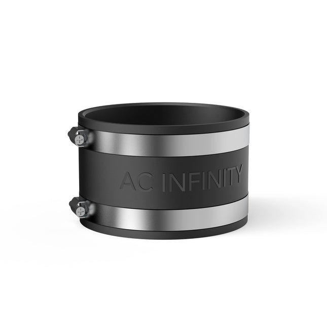 AC Infinity Noise Reduction Clamp duct coupler 4"