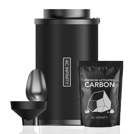 AC Infinity Refillable Carbon Filter Kit 8"