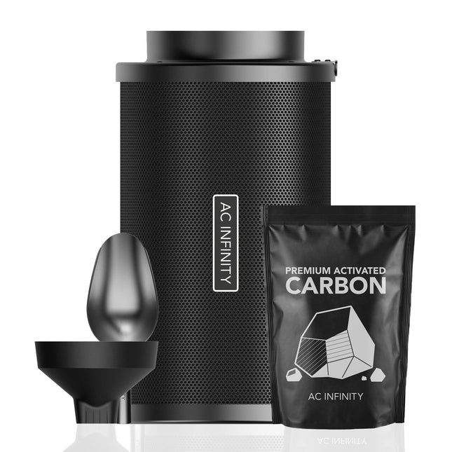 AC Infinity Refillable Carbon Filter Kit 8"