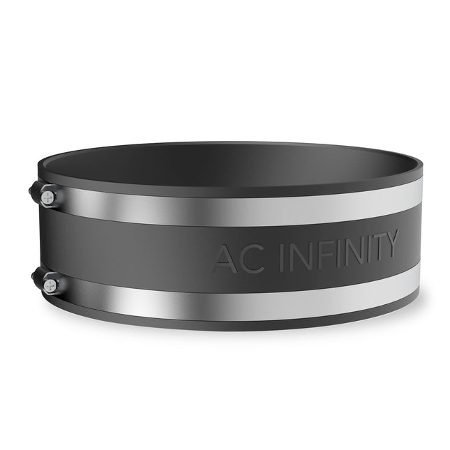 AC Infinity Noise Reduction Clamp duct coupler 8"