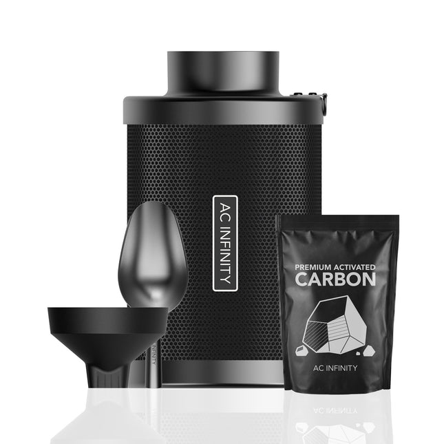 AC Infinity Refillable Carbon Filter Kit 4"
