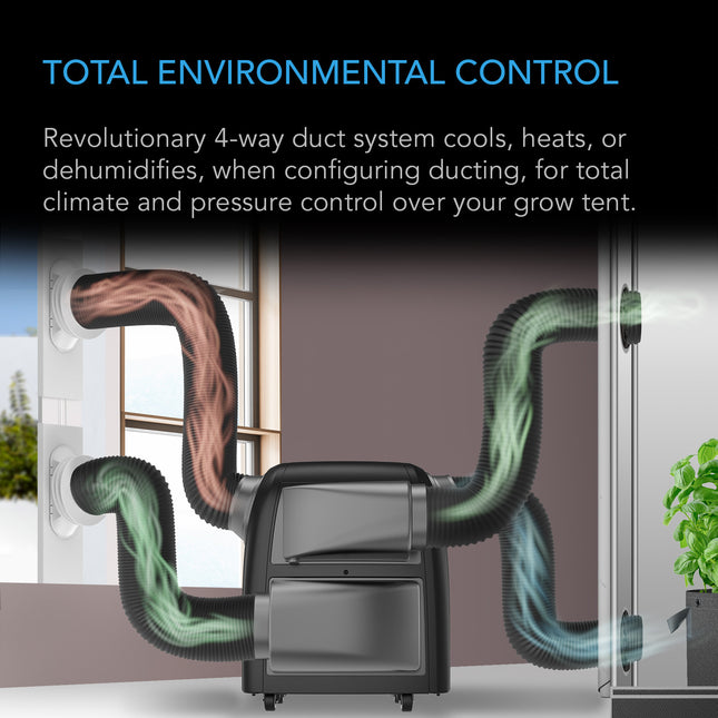 AC Infinity TERRAFORM 7 grow room air conditioner, view 2