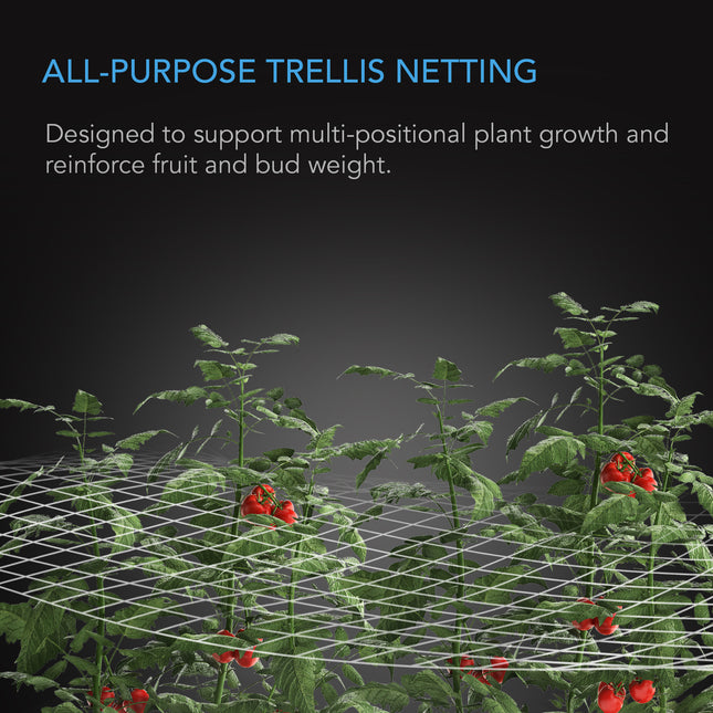 AC Infinity polyester plant trellis netting 5 x 30 ft, view 2
