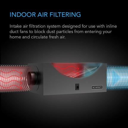 AC Infinity Duct Air Filter Box 10", image 2