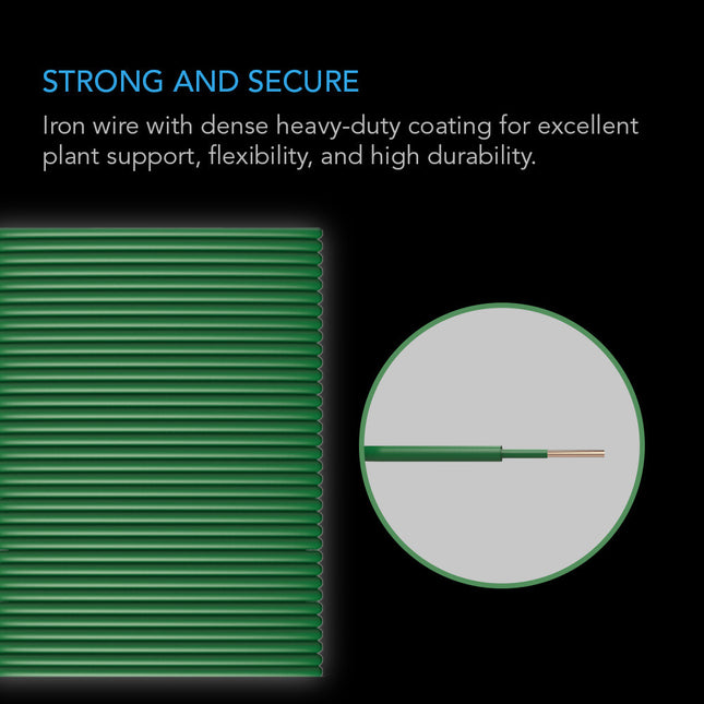 AC Infinity heavy-duty rubberized twist ties 10m, view 2