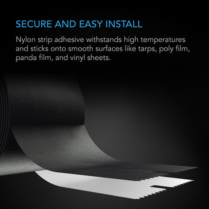 AC Infinity Peel and Stick Zipper 3" x 7' 2-pack, image 4