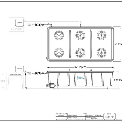 UC Solo Comm dimensions