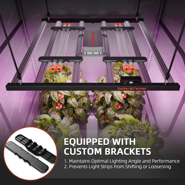 Spider Farmer UV30 and IR16 light bars