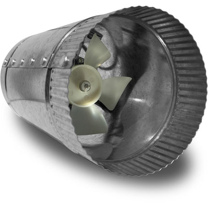 Vortex Powerfan VTA In-line tube axial 4'', 115V/1PH/60Hz, 66 CFM