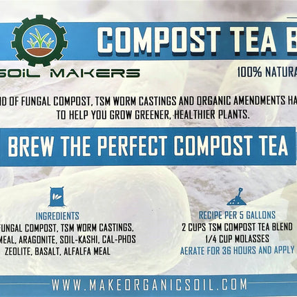 The Soil Makers Compost Tea Blend - 5LB