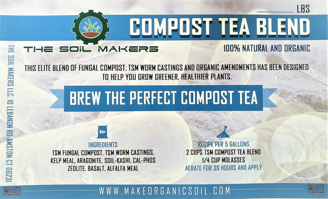 The Soil Makers Compost Tea Blend - 5LB