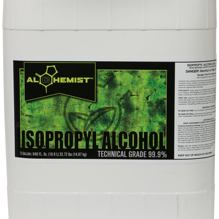 Alchemist Isopropyl Alcohol 99.9% - 5 Gallon