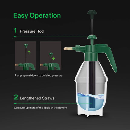 Vivosun handheld sprayer translucent bottle