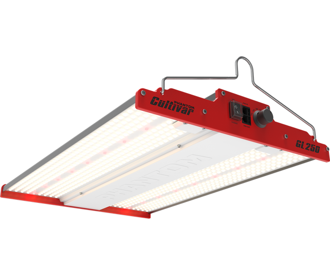 PHANTOM Cultivar GL250 LED, 250W Grow Light (10' 110-120V Plug)