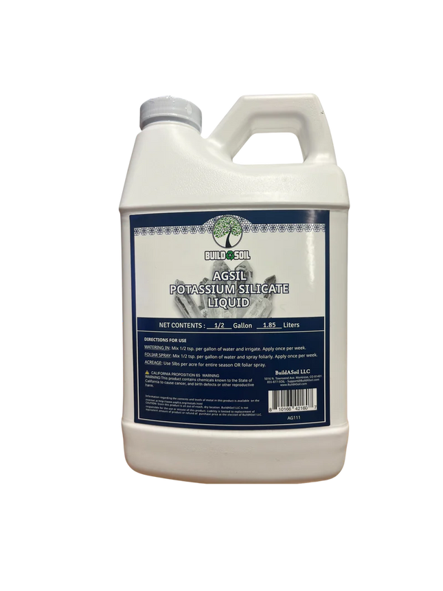 Build A Soil Liquid Agsil - Potassium Silicate - 1/2 GAL