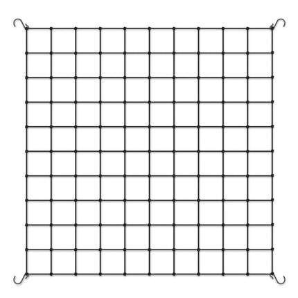 GROW TENT TRELLIS NETTING - FLEXIBLE ELASTIC CORDS - 5X5’