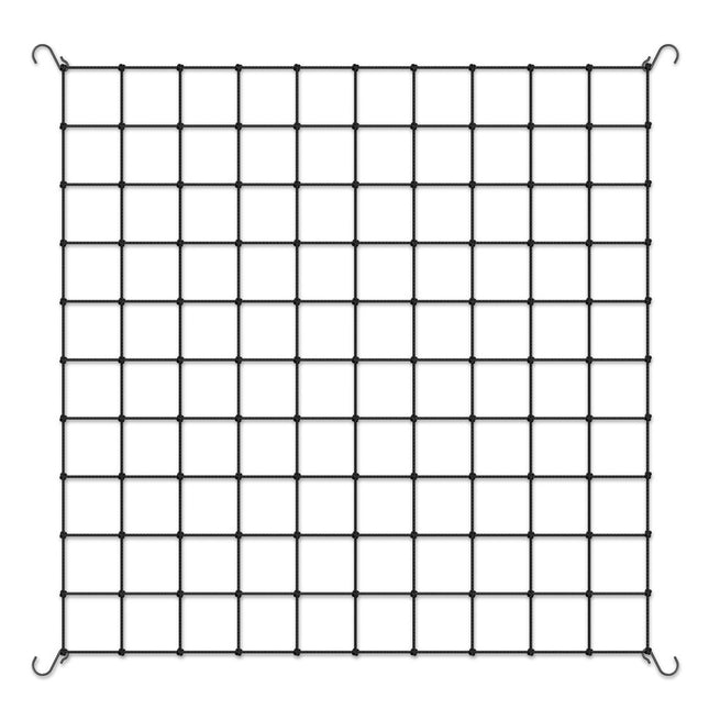 GROW TENT TRELLIS NETTING - FLEXIBLE ELASTIC CORDS - 5X5’