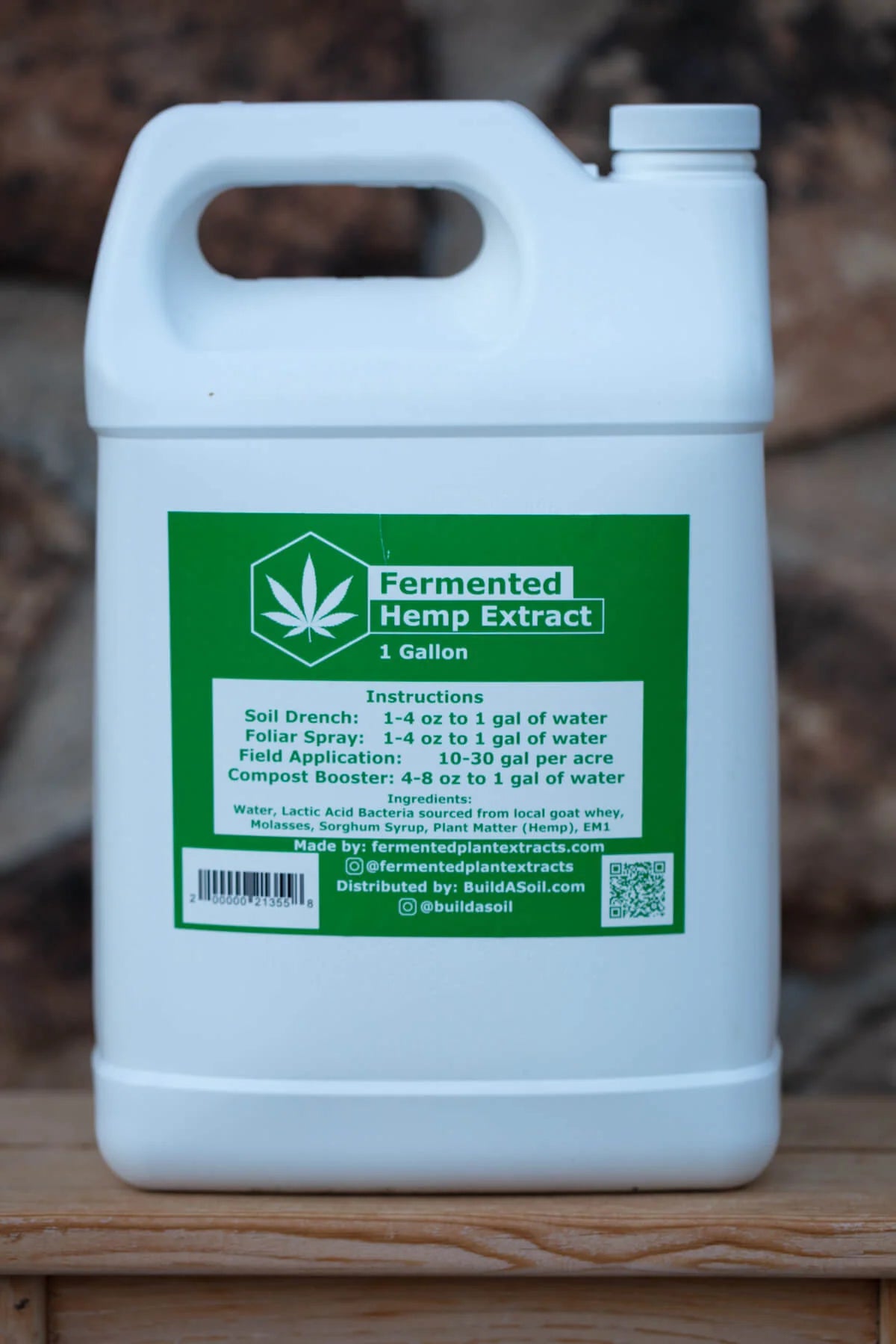 Build A Soil Liquid Hemp Extract - 1/2 Gal